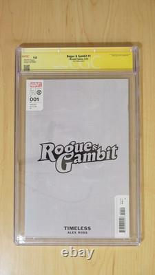 CGC Signature Series 9.8 Rogue & Gambit #1 Alex Ross Signed'timeless' Cover
