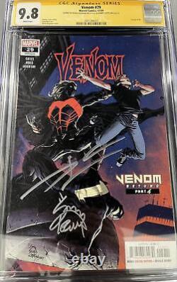 CGC Signature Series 9.8 Venom #29 Signed by Ryan Stegman & Donny Cates