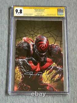 CGC Signature Series 9.8 Venom Comic SIGNED BY CLAYTON CRAIN LETHAL PROTECTER #1