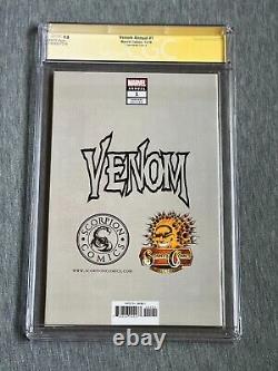 CGC Signature Series 9.8 Venom Comic SIGNED BY CLAYTON CRAIN LETHAL PROTECTER #1