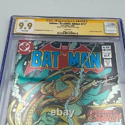 CGC Signature Series 9.9 Batman Facsimile #357 FOIL Edition Signed GERRY CONWAY