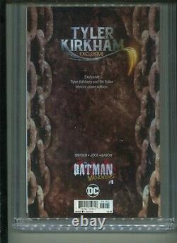 CGC Signature Series DC Batman Who Laughs #1 Signed by Kirkham 9.8 FREE SHIPPING