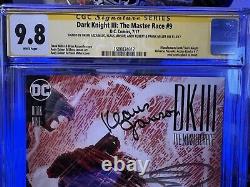 CGC Signature Series Dark knight 3 The master Race 9.8 Sign By Frank Miller