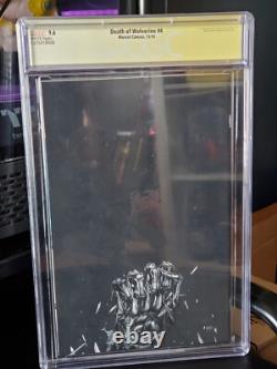 CGC Signature Series Death of Wolverine #4 SIGNED BY STAN LEE 6/19/16 CGC Signature Series Death of Wolverine #4 SIGNED BY STAN LEE 6/19/16