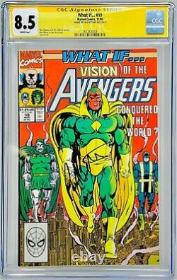 CGC Signature Series Graded 8.5 Avengers What If. #19 Signed by Paul Bettany