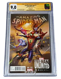 CGC Signature Series Graded 9.0 Amazing Spider-Man #1 Signed by Andrew Garfield