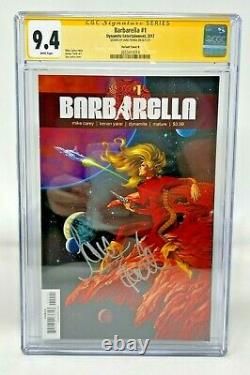 CGC Signature Series Graded 9.4 Barbarella #1 Comic Signed by Jane Fonda Variant