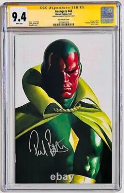 CGC Signature Series Graded 9.4 Marvel The Avengers #43 Signed by Paul Bettany