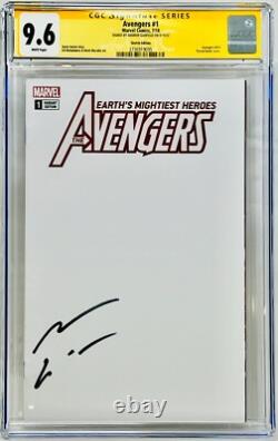 CGC Signature Series Graded 9.6 Marvel Avengers #1 Andrew Garfield