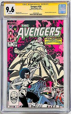 CGC Signature Series Graded 9.6 Marvel The Avengers #238 Signed by Paul Bettany