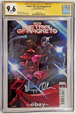 CGC Signature Series Graded 9.6 The Trial Of Magneto #5 Elizabeth Olsen Auto