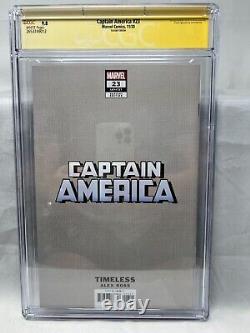 CGC Signature Series Graded 9.8 Captain America #23 Signed Chris Evans CAPTAIN