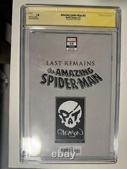 CGC Signature Series Graded 9.8 Marvel Amazing Spiderman 55 Patrick Gleason Blu