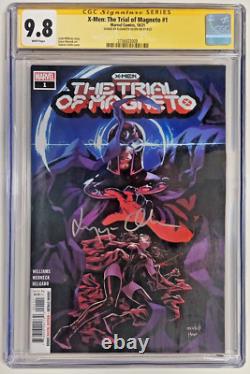 CGC Signature Series Graded 9.8 The Trial Of Magneto #1 Auto Elizabeth Olsen
