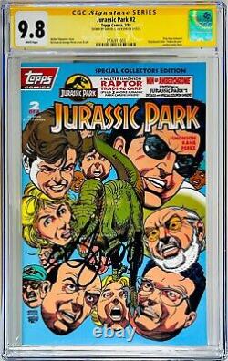 CGC Signature Series Signed Samuel L. Jackson Graded 9.8 Jurassic Park #2