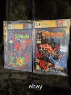CGC Signature Series Spawn #1 And #5 Both 9.2