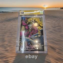 CGC Signature Series THE JOKER 80TH ANNIVERSARY 9.8 NM/MT SIGNED NEAL ADAMS RIP