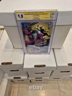 CGC Signature Series THE JOKER 80TH ANNIVERSARY 9.8 NM/MT SIGNED NEAL ADAMS RIP