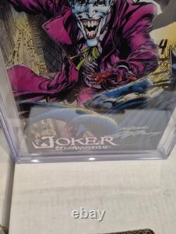 CGC Signature Series THE JOKER 80TH ANNIVERSARY 9.8 NM/MT SIGNED NEAL ADAMS RIP