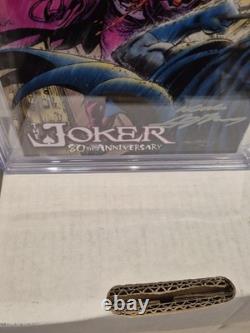 CGC Signature Series THE JOKER 80TH ANNIVERSARY 9.8 NM/MT SIGNED NEAL ADAMS RIP