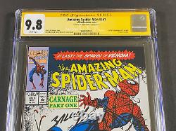 CGC Signature Series The Amazing Spider-Man #361 9.8 1992 3867595013 Mark Bagley