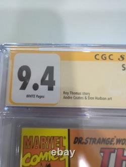 CGC Signature Series The Secret Defenders #1 Signed Roy Thomas Ships Free #11