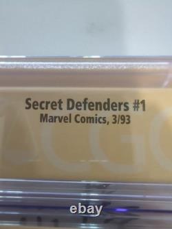 CGC Signature Series The Secret Defenders #1 Signed Roy Thomas Ships Free #11