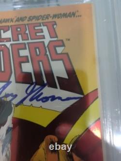 CGC Signature Series The Secret Defenders #1 Signed Roy Thomas Ships Free #11