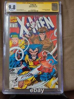 CGC Signature Series, X Men #4 Marvel Comics, 1/92 Signed By Jim Lee On