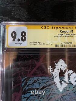 CREECH #1 CGC SS 9.8 NM/M 1997 Signature Series signed Greg Capullo Spawn