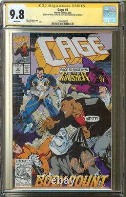 Cage #3 CGC 9.8 Signature Series SS Signed MIKE COLTER & JOHN BERNTHAL