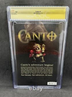 Canto 1 CGC 9.8 SS Signature Series Signed Booher 3rd Printing IDW 2019 NM/MT