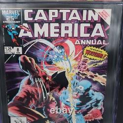 Captain America Annual #8 -? 1st Appearance of TESS-One -CGC SIGNATURE SERIES