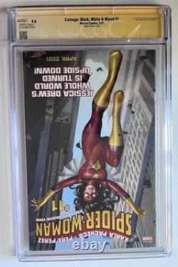 Carnage Black, White & Blood #1 CGC 9.8 SS -Signed Ryan Ottley & Benjamin Percy