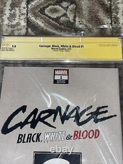 Carnage Black White and Blood #1 Gleason VIRGIN CGC 9.8 SS SIGNATURE SERIES