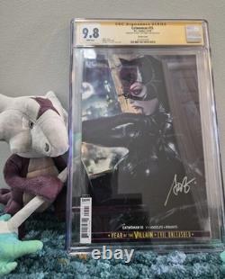 Catwoman #15 (2019)? CGC 9.8 SS? Cover B? Sign Stanley Artgerm Lau