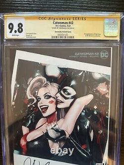 Catwoman #43 125 Sozomaika Cgc Signature Series 9.8