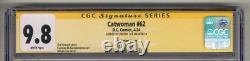 Catwoman #62 Cgc 9.8 Ss Signed Inhyuk Lee Variant Edition Low Pop 7 Very Rare