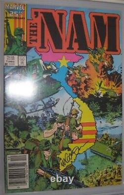 Cgc 9.0 The'nam #1 Signed By Michael Golden Cgc Signature Series Yellow Lable