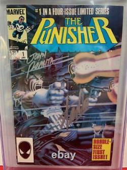 Cgc 9.2 Signature Series Punisher #1(1986)! Signed By Stan Lee & John Romita Sr