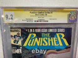 Cgc 9.2 Signature Series Punisher #1(1986)! Signed By Stan Lee & John Romita Sr