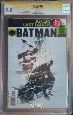 Cgc 9.8 Batman #596 Signature Series Bill Sienkiewicz