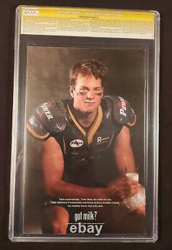 Cgc 9.8 White Pages Batman # 608 Rrp Hush Variant Signature Series Tom Brady