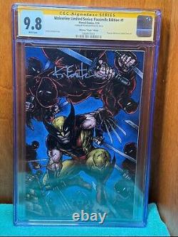 Cgc signature series wolverine facsimile Virgin edition #1