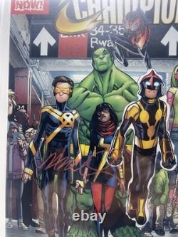 Champions #1 CGC 9.8 Signature Series Humberto Ramos Signed Marvel 2016