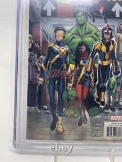Champions #1 CGC 9.8 Signature Series Humberto Ramos Signed Marvel 2016