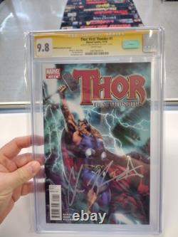 Chris Hemsworth Autographed Thor First Thunder 1 Cgc 9.8 Signature Series Wow