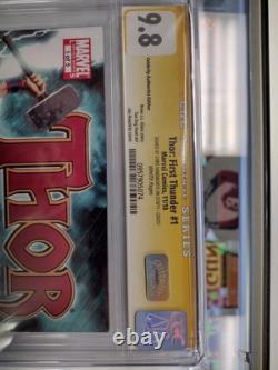 Chris Hemsworth Autographed Thor First Thunder 1 Cgc 9.8 Signature Series Wow