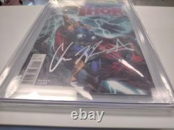 Chris Hemsworth Autographed Thor First Thunder 1 Cgc 9.8 Signature Series Wow