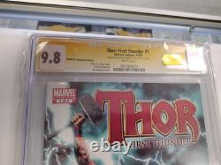 Chris Hemsworth Autographed Thor First Thunder 1 Cgc 9.8 Signature Series Wow